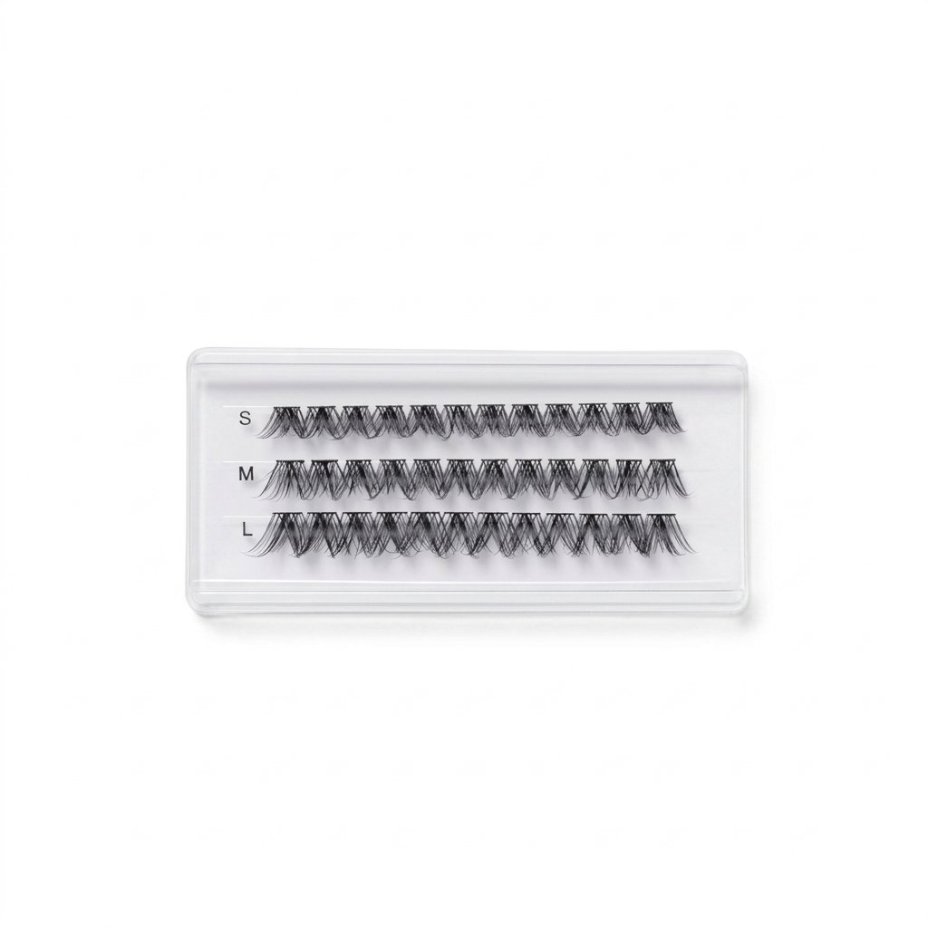 Casually Lashed Lash Clusters