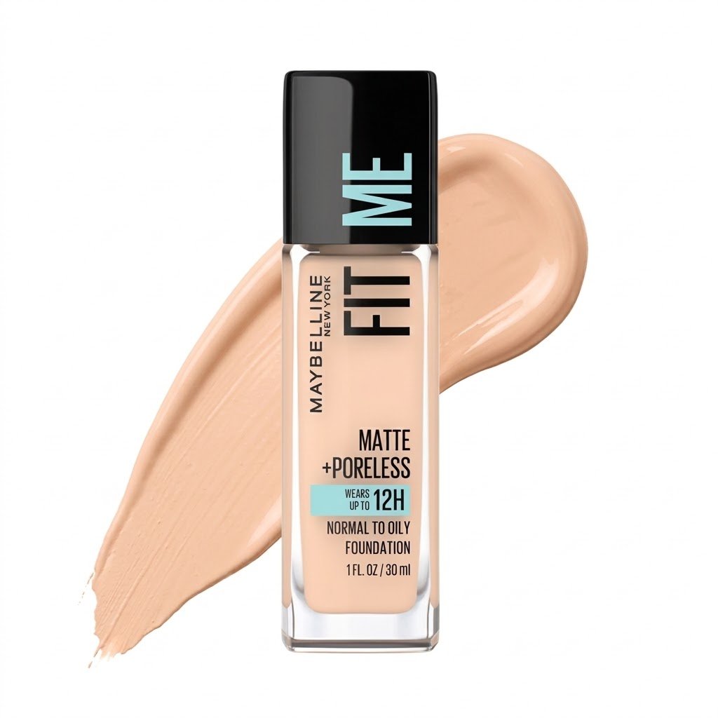 Fit Me Matte + Poreless Base de maquillaje