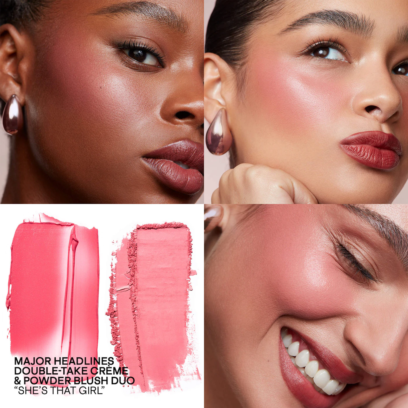 Mini Major Headlines Double - Take Créme and Powder Blush Duo