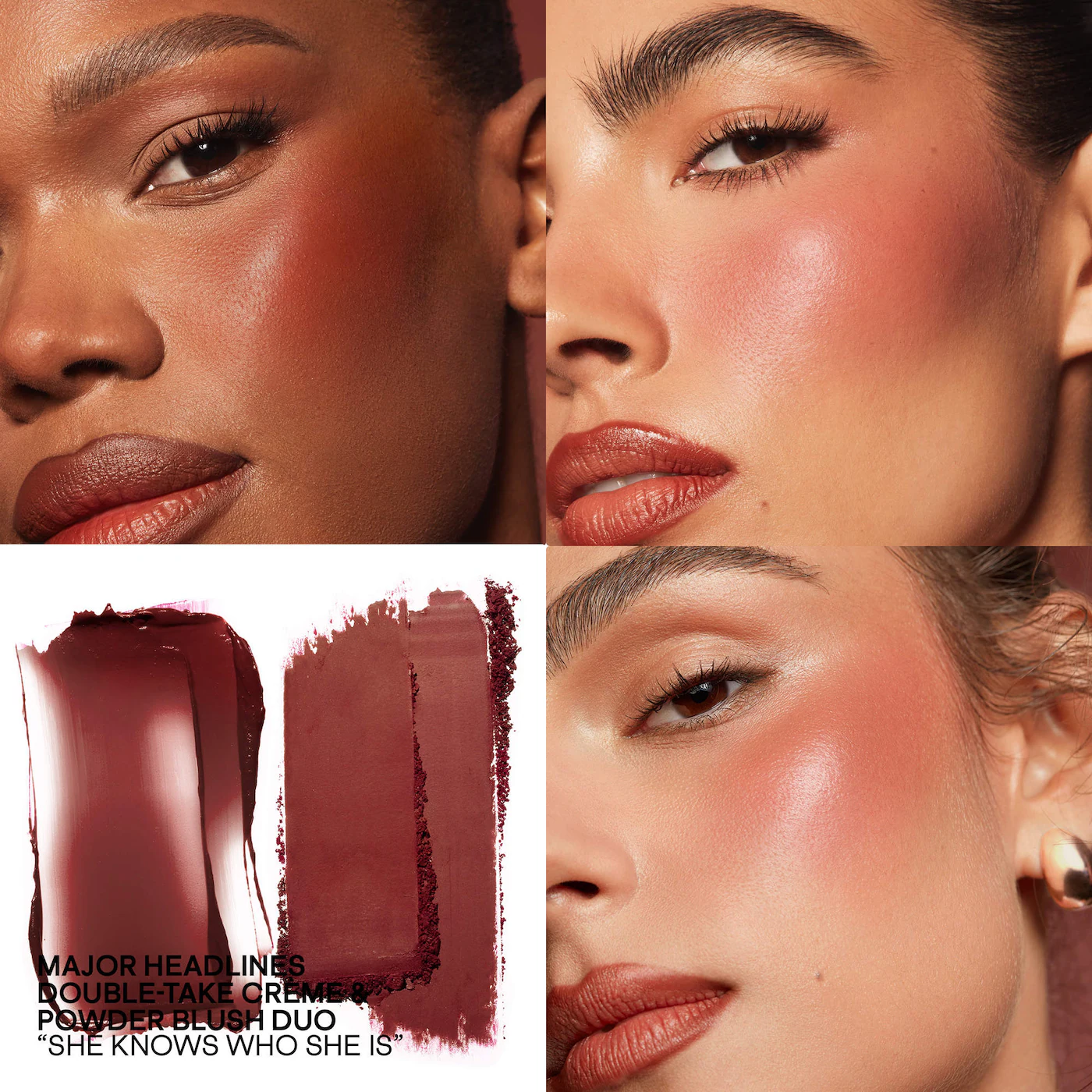 Mini Major Headlines Double - Take Créme and Powder Blush Duo